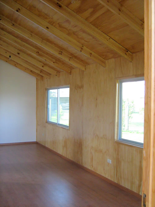 Casa de madera Interior
